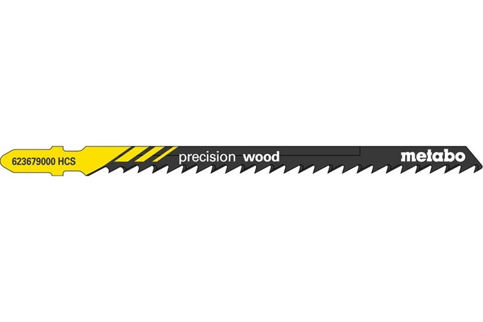 5 лобзиковых пилок, серия «precision wood», 104/ 4,0 мм, Metabo, 623679000 - фото 76342
