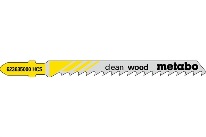 3 лобзиковые пилки, серия «clean wood», 74/ 4,0 мм, Metabo, 623962000 - фото 76351