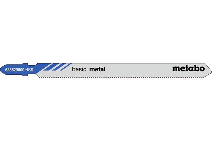 25 лобзиковых пилок, серия «basic metal», 106/ 1,2 мм, Metabo, 623623000 - фото 76380