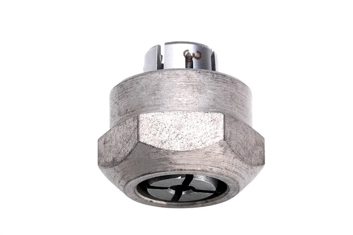 Цанговый зажим 1/4" с зажимной гайкой, Metabo, шестигранник, OFE/GS, Metabo, 631949000 - фото 76830