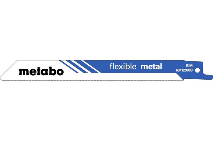 2 пилки для сабельных пил, «flexible metal», 150 x 0,9 мм, Metabo, 631129000 - фото 76855