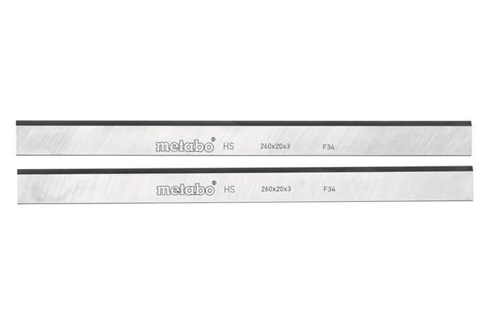 2 строгальных ножа из стали HSS, HC 260 C/M/K, Metabo, 0911030721 - фото 77178