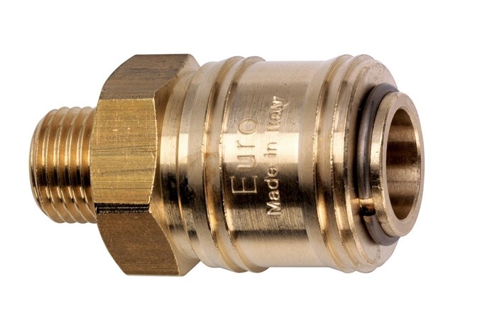 Быстроразъемная муфта Euro, внешняя резьба 1/2", Metabo, 0901025908 - фото 77336