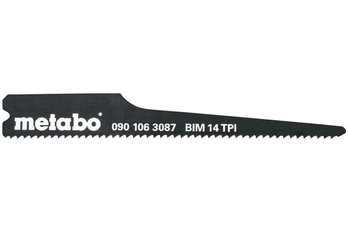 Пильные полотна, 14 зубьев, Metabo, 10 шт., Metabo, 0901063087 - фото 77423