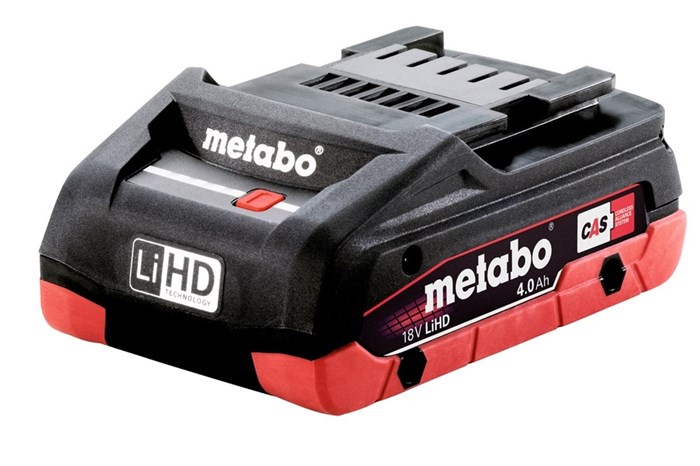 Аккумуляторный блок LiHD, 18 В - 4,0 А·ч, Metabo, 625367000 - фото 78371