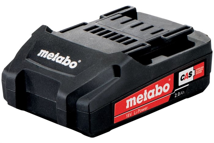 Аккумуляторный блок 18 В, 2,0 А·ч, Li-Power, Metabo, 625596000 - фото 78379