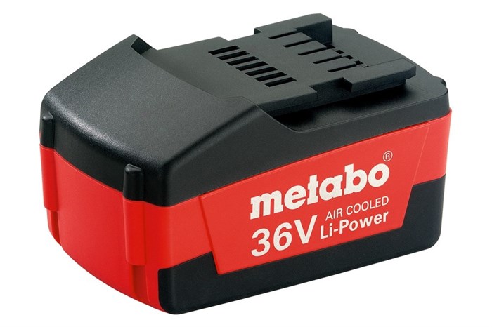 Аккумуляторный блок 36 В, 1,5 А·ч, Li-Power Compact, Metabo, 625453000 - фото 78382