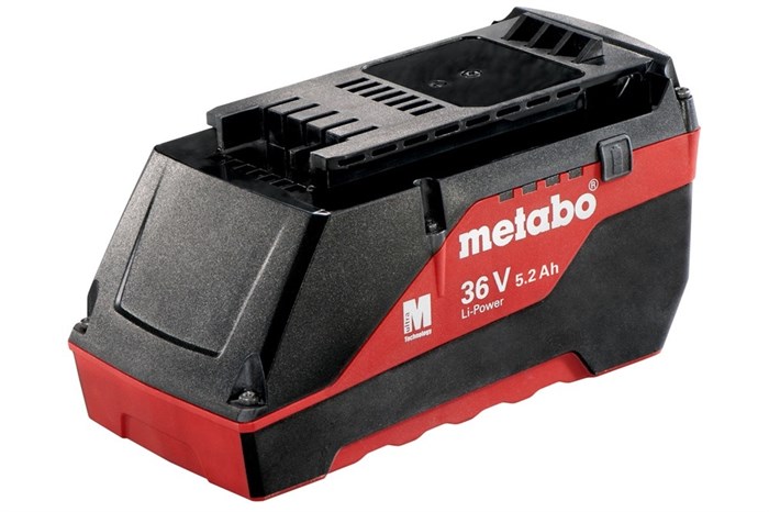 Аккумуляторный блок 36 В, 5,2 А·ч, Li-Power Extreme, Metabo, 625529000 - фото 78383