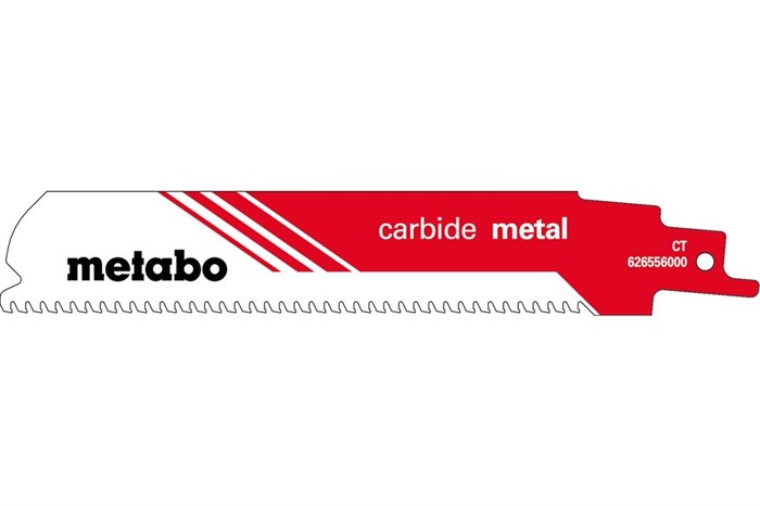 Пилка для сабельных пил, «carbide metal», 150 x 1,25 мм, Metabo, 626556000 - фото 79041