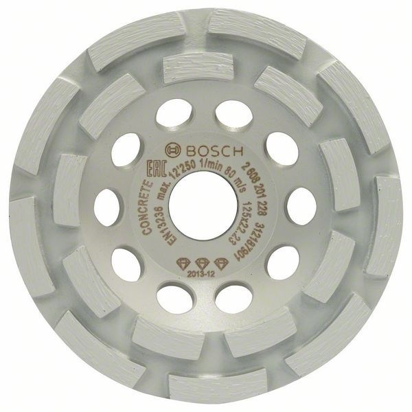 BOSCH Алмазная чашка Best, бетон 125мм, 2608201228 - фото 79732