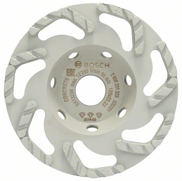 BOSCH Алмазная чашка Best Extra High Speed, бетон 125мм, 2608201229 - фото 79744