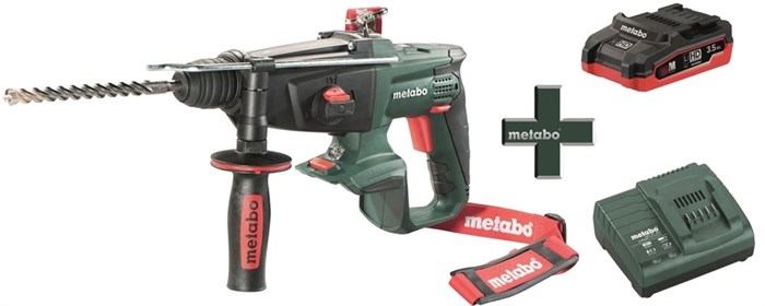 Перфоратор Metabo КНA 18 LTX + аккумулятор 4,0 Ач + зарядное устройство ASC 55, T03320 - фото 79787