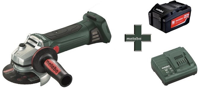 Аккумуляторная угловая шлифмашина Metabo W 18 LTX 125, T03330 - фото 79793