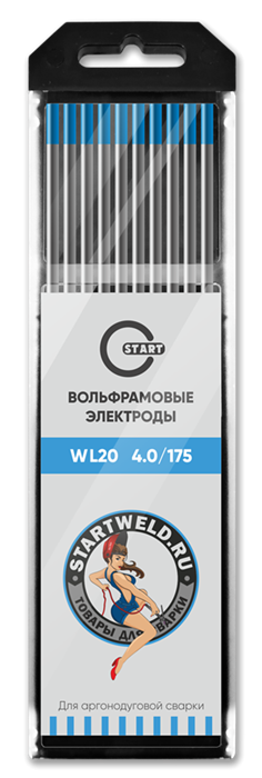 Вольфрамовый электрод WL 20 4,0/175 (голубой) WL2040175 - фото 82108
