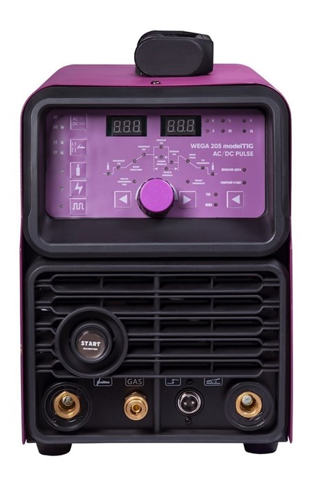 WEGA 205 modelTIG AC/DC TIG PULSE START PRO Установка аргонодуговой сварки 3W205AP - фото 82259