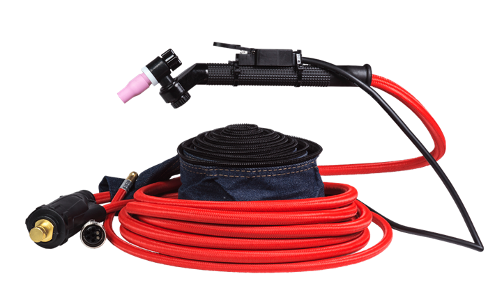 9 TIG RF (4м) Горелка сварочная SuperFlex EV09RF-40 - фото 82485