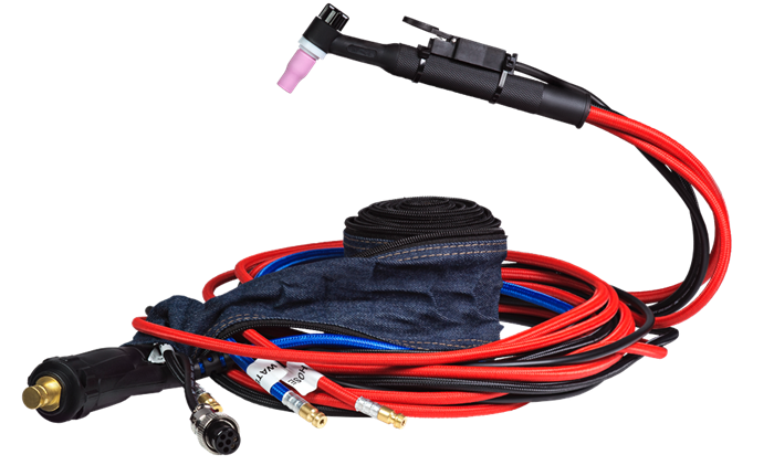 20 TIG (4м) Горелка сварочная SuperFlex EV20-4000 - фото 82488