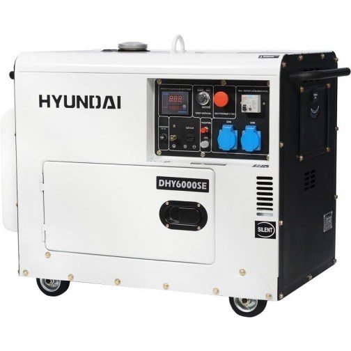 Hyundai DHY 6000SE генератор дизельный - фото 8277