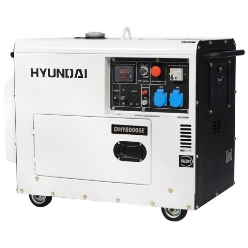 Hyundai DHY 8000SE генератор дизельный - фото 8283