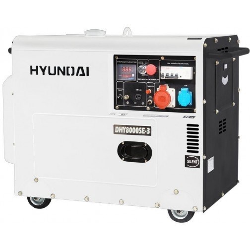 Hyundai DHY 8000SE-3 генератор дизельный - фото 8294