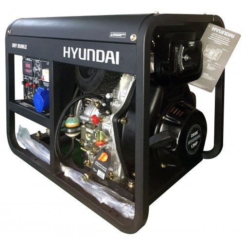 Hyundai DHY 8500LE генератор дизельный - фото 8295