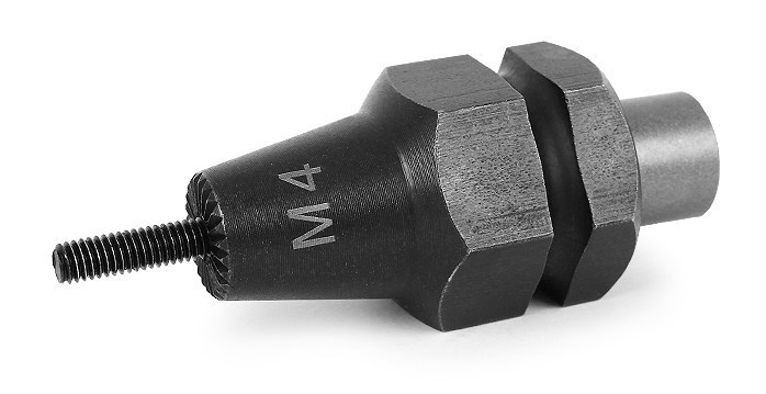 Наконечник М4 для резьбового аккумуляторного заклепочника MESSER LW20LM - фото 86199