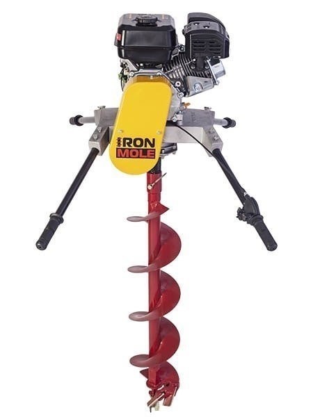 Мотобур (бензобур) Iron Mole C-7, для двух операторов - фото 87126