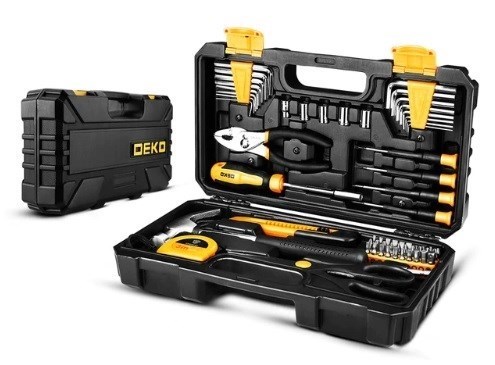 Набор инструментов для дома DEKO PRO DKMT62 (62шт.) - фото 87413