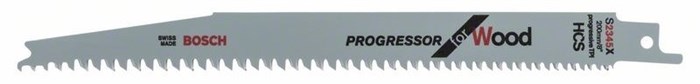 100 САБЕЛЬНЫХ ПИЛОК BOSCH S 2345 X Progressor for Wood, 2608654417 - фото 90468