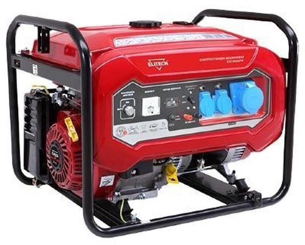 Электростанция бензиновая Elitech БЭС 8000ЕМ - фото 90616