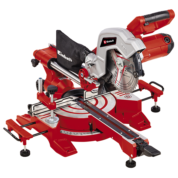 Пила торцовочная Einhell TC-SM 216 Dual, 1800Вт, 210х30мм - фото 90780