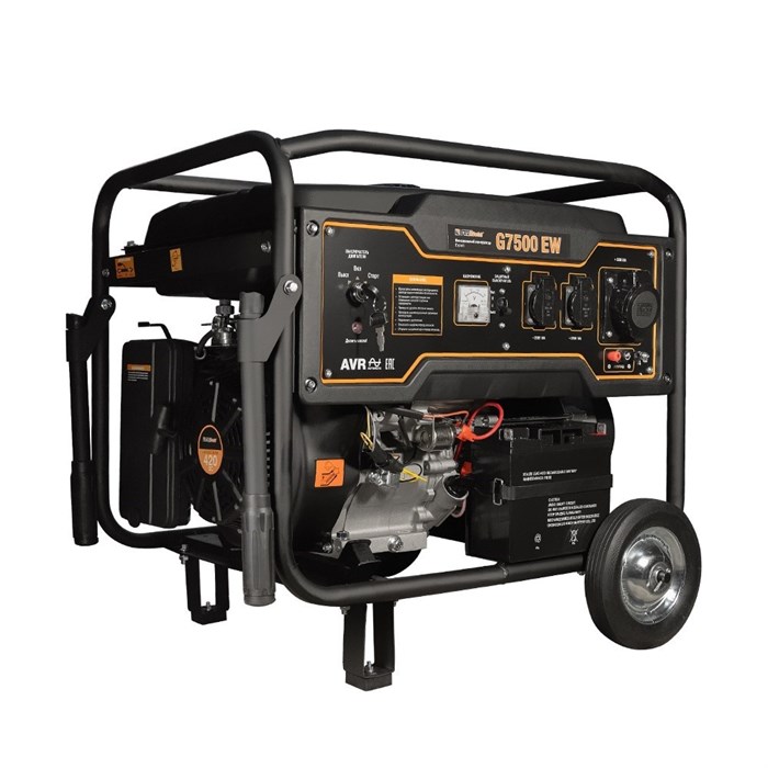 Бензиновый генератор FoxWeld Expert G7500 EW - фото 92807