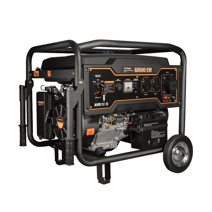Бензиновый генератор FoxWeld Expert G8500 EW - фото 93947
