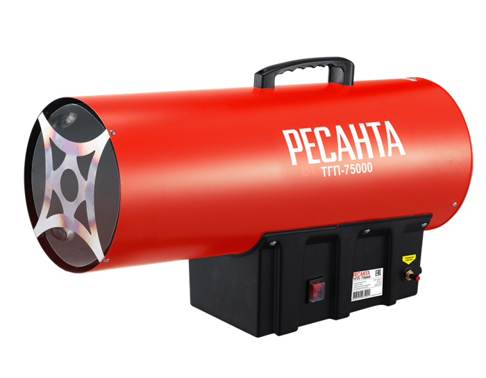 Тепловая газовая пушка ТГП-75000 Ресанта - фото 94517