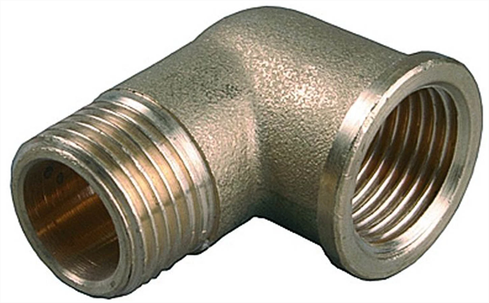 GENERAL FITTINGS 3/4", латунь, "гайка-штуцер",  уголок 51073-G/S-3/4 - фото 99217