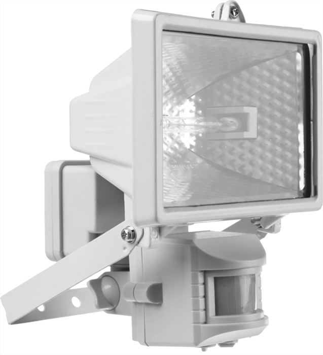 STAYER 150 Вт, MAXLight, с датчиком движения и дугой крепления под установку, белый, прожектор галогенный 57111-W - фото 99328