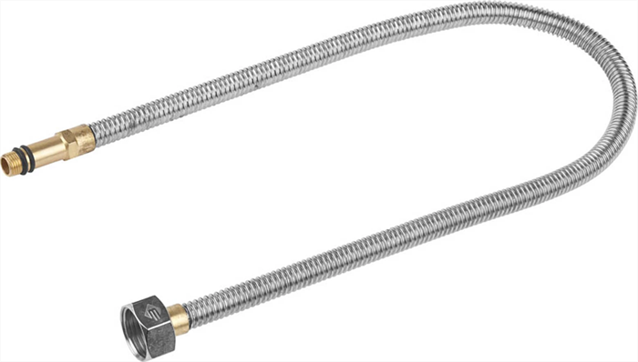 ЗУБР 1/2", 0.6 м, сильфонная из нержавеющей стали, для смесителя, удлиненная подводка 51013-060 - фото 99336