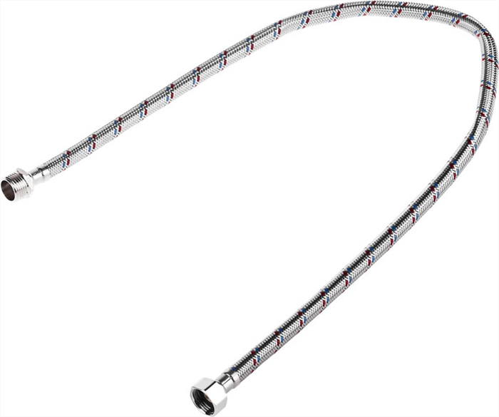 STAYER 1/2", 0.8 м, оплетка из нержавеющей стали, подводка гибкая для воды 51015-G/S-080 - фото 99977