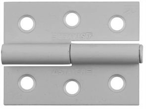 STAYER 65 x 48 x 2 мм, 1 шт., цвет белый, правая, петля разъемная MASTER 37613-65-2R