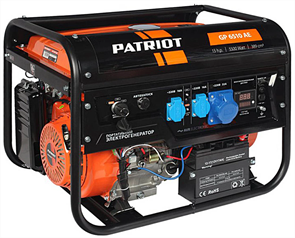 {{photo.Alt || photo.Description || 'Генератор бензиновый PATRIOT GP 6510AE'}}