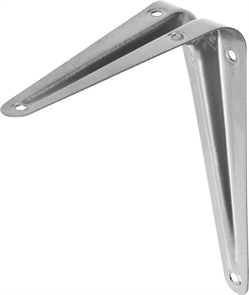 STAYER 100х125 мм, толщина 0,8 мм, серый, уголок-кронштейн 37401-2