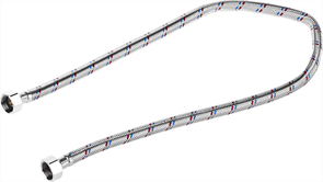 STAYER 1/2", 0.8 м, оплетка из нержавеющей стали, подводка гибкая для воды 51015-G/G-080