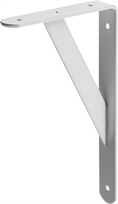 STAYER 250х150х30х4 мм, белый, уголок-кронштейн, усиленный 37420-1