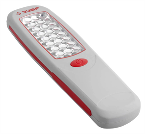ЗУБР 24 LED, 3хАА, с линзами, магнит, крючок для подвеса, фонарь светодиодный 61814