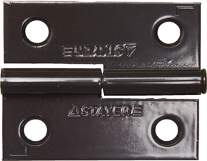 STAYER 50 x 43 x 1.8 мм, 1 шт., цвет коричневый, левая, петля разъемная MASTER 37613-50-3L