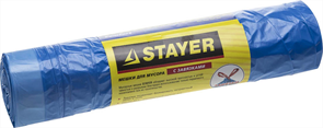 STAYER 30 л, голубой, 20 шт., завязки, мешки для мусора COMFORT 39155-30
