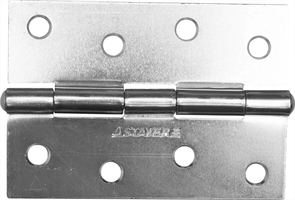 STAYER 100 x 70 x 1.8 мм, 1 шт., белый цинк, петля универсальная 37611-100-1