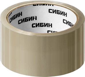 {{photo.Alt || photo.Description || 'СИБИН 48 мм х 50 м, 40 мкм, лента клейкая упаковочная (скотч) 12055-50-50_z02'}}