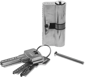 ЗУБР 60 мм, 6-PIN, 5 шт., тип ключ-ключ, механизм цилиндровый 52105-60-2