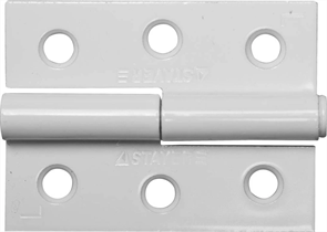 STAYER 65 x 48 x 2 мм, 1 шт., цвет белый, левая, петля разъемная MASTER 37613-65-2L